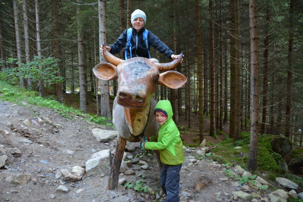 Fane Alm wandern mit Kindern - der Milchweg