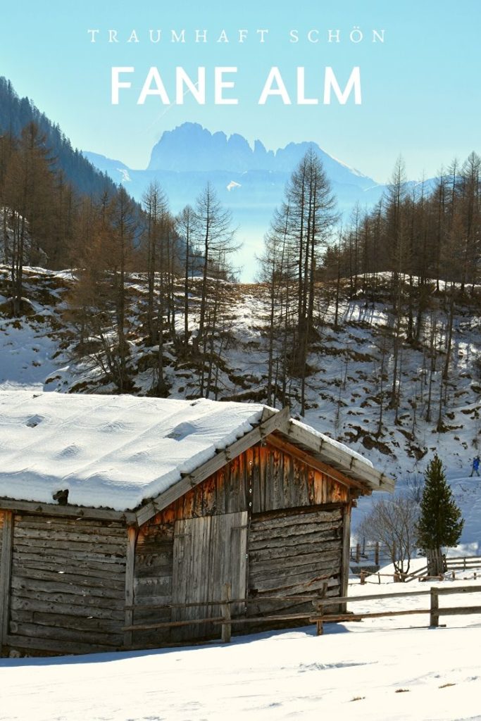 Fane Alm im Winter - merk dir einen Pin auf Pinterest für deinen nächsten Urlaub