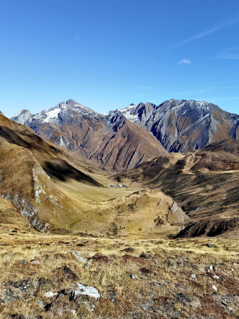 Mächtige Pfunderer Berge in Südtirol